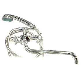 Смеситель д/ванны с длинным изливом L2611, хром