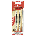 Пилка для лобзика по дереву P.I.T. T101BR (чистый рез) 75мм (AJSB-T101BR)