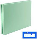 Плита "ВОЛМА" ПГПВ 667х500х80мм ( 0,33 кв.м.) полнотелая, влагостойкая