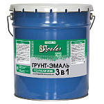 Грунт-эмаль по ржавчине 3 в 1 темно-зеленая ВИТ color 10 кг.