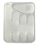 Лоток для столовых приборов 33.5x4.8x26 см, бел, Idea, М1140