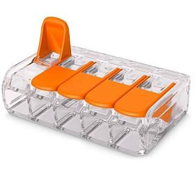 Клемма соединительная СК-221-415 компактная (4,0мм2) (5 провода) VKL