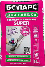 Шпатлевка БОЛАРС Финишная SUPER 20 кг