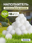 Наполнитель для песчаных фильтр-насосов 58475BW, 500 г, Bestway, Polysphere