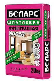 Шпатлевка БОЛАРС Финишная SUPER 20 кг