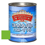 Эмаль салатная ПФ 115  0,8 кг.