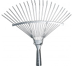 Грабли веерные проволочные оцинкованные 22 зубые