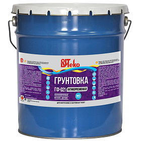 Грунтовка ГФ-021, светло-серая ВИТЕКО 10 кг.