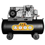 Компрессор эл. масляный PAC100-C P.I.T. (2,5кВт, 330л/мин, 3,4лс, 100л, 2 цил, 2 вых, евро)
