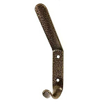 Крючок-вешалка КВ 4/полимер бронза