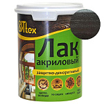 Лак защитно декоративный акриловый венге ВИТtex/ВИТЭКС 0,9 кг.
