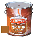 Эмаль д/пола красно-кор. ПФ 266   5 кг.