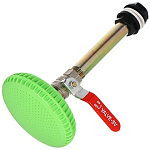 Кран для душа 11см металл с лейкой