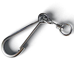 Карабин с вертлюгом 40мм 