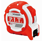 Рулетка 8м х 25мм с фиксатором, ABS+TPR  P.I.T. HTPM02-2508