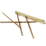 Гвозди  35х1,2 финишные латунь (200гр)