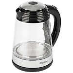 Чайник эл. ENERGY E-251 (1,7л) стекло, пластик черный