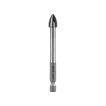 Сверло по стеклу и керамике P.I.T. Ø10x90 мм, 4 реж. кромки, хв. HEX 1/4"(6,35мм) (AMAS11-010P)