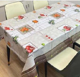Скатерть ПВХ ТМ"Хозбат" 140х110см AS-865 