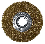 Корщетка  волнистая Колесо 100мм, посад. диаметр 22мм