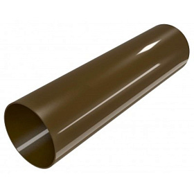 Труба 3м ТехноНИКОЛЬ ПВХ, коричневый 