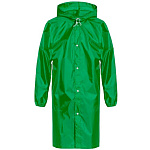 Дождевик с капюшоном (на кнопках) зеленый EVA