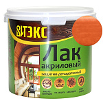 Лак защитно декоративный акриловый лиственница ВИТtex/ВИТЭКС 3,3 кг.
