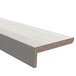 Наличник Дуб беленый 70х10х2200мм ЭкоШпон плоский