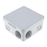 Коробка распаячная наружняя 100х100х55 8 мембранных  входов IP54 KМР-030-014 