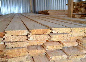 Доска половая 146х28х6000 сорт АВ