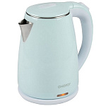Чайник эл. ENERGY E-261 (1,8л, диск) голубой, двойной корпус 