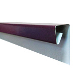 Планка финишная 2м красное вино RAL3005