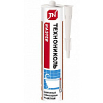 Герметик силиконовый ТехноНИКОЛЬ санитарный бесцветный 280мл