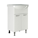 Тумба для ванной Стандарт-55 с раковиной Уют-55