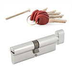 Механизм цилиндровый JM-90-C-CR хром АVЕRS ключ-завертка, 5 ключей