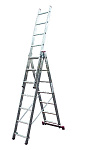 Лестница 3-секц. алюм. 3,1х5,4х7,6м (3*11)