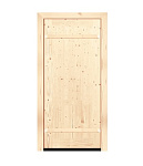 Дверной блок ДГ Банная 1,9х0,8 (1,8х0,7) с коробкой и порогом