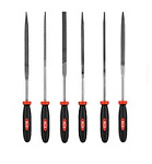 Набор надфилей P.I.T. HSET03-0006 (6шт, №3, 200/100 мм, перекрестная насечка, двухкомп. рукоятка)