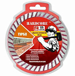 Диск алмаз.230х10х22,23мм Hardcore Турбо Железобетон
