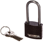 замок Навесной PD 01-50-L AVERS, английский, 3 ключа, автомат