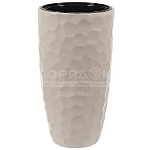 Кашпо Мазайка D340мм Н630 со вставкой Кремовый М3410