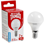 Лампа светодиод. 7W Е14 шарик 6500К 220V Tango