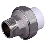 Муфта PPR комб. разъемн. нар.р. 32х3/4" 