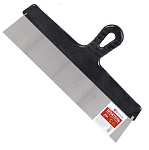 Шпатель нерж. сталь, 350 мм, прямой, рукоятка пластик, Bartex