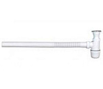 Сифон бутылочный д/нерж. мойки бел. (0114)