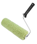 Валик полиакрил зел. 240мм, d42мм, ворс 18мм, ручка 6мм