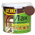 Лак защитно декоративный акриловый палисандр ВИТtex/ВИТЭКС 3,3 кг.