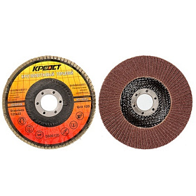 Круги лепестковые торцевые по металлу, 125mm, арт.5506125-80 Креост 