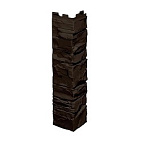 Угол наружный ТН  ОПТИМА Камень (темно-коричневый) 0,092х0,42м