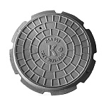 Люк чугунный для смотровых колодцев тип К  легкий